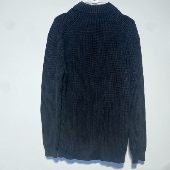 Zara Men Crewneck Sweater / Black / Large - Picture 8 of 11